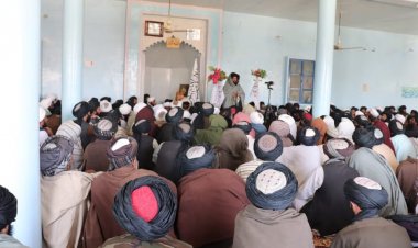 دهلمند والي  مارجې ولسوالۍ ته سفر وکړ