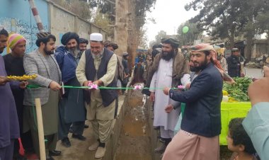 د درې سوه متره چرۍ د جوړولو چاري بشپړ او ګټي اخیستنی ته و سپارل سوه.