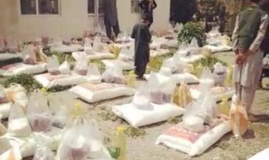 غزني کې له ۵۰۰ کورنیو سره مرسته وشوه