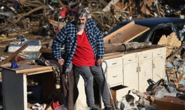 بایډن کینټاکي ته ځي څو د بوړبوکیو له امله اوښتي زیانونه وارزوي