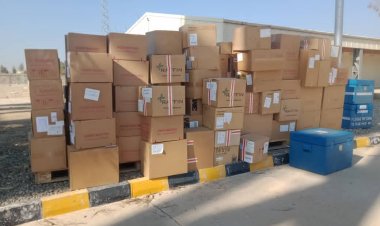 سره صلیب د ملکه ثریا روغتون سره د درملو مرسته  وکړه