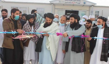 په نیمروز ولایت کې د اکسیجن د تولید دستګاه ګټې اخیستني ته وسپارل سوه