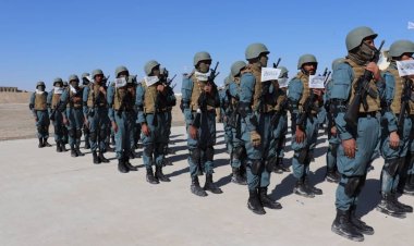 د ملي پولیسو د ښوونیز او روزنیز مرکز څخه ۱۵۰ تنه سرتیري فارغ سوه.