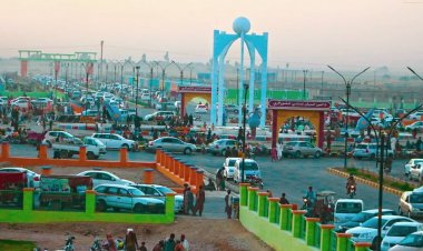 هلمند کې یو صنعتي ښار ګوټي ۶۰ سلنه کارونه بشپړه سوي .