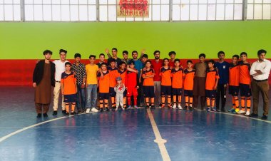 په ارزګان کې فوټسال سیالۍ اتلولي د میوند لوبډلې وګټله