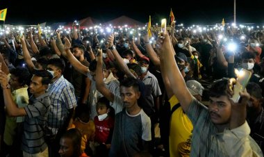 سريلانکا کې لګول سوی ګرځبنديز د ۱۲ ساعتونو لپاره ليرې کړی سو