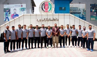 د افغانستان کرکټ ملي لوبډله زمبابوې ته روانه سوه