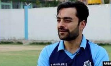 راشد خان تر اوسه زلزله ځپلو ته څه باندې سل زره پاونډه بسپنه ټوله کړې