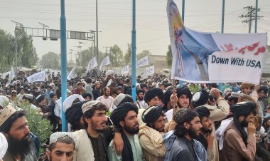 د لاریونونو په دوام،هلمند کې یو ځل بیا د امریکا ضد لاریون ترسره سو!