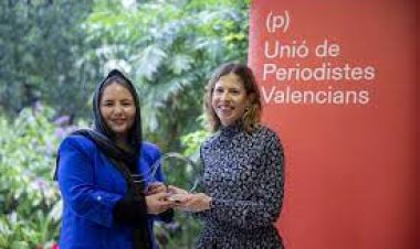 زهرا جويا د ګولکيپرانو کلنۍ جايزه واخيسته