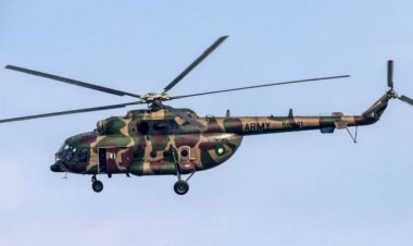 بلوچستان کې د پاکستاني پوځ يوه څرخي الوتکه نسکوره سوې