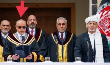 پخوانی ولسمشر محمد اشرف غني د قاضي القضات محمد یوسف حلیم په مړينه خواشيني ښودلې!