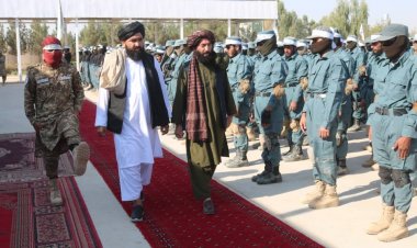 هلمند کې د پولیسو له ښوونیز او روزنیز مرکز څخه ۴۳۸ تنه سرتېري فارغ سول.