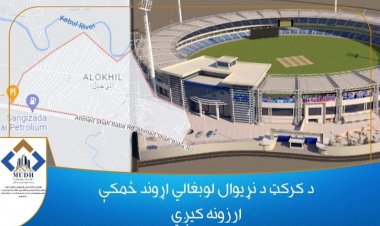 د کرکټ د نړیوال لوبغالي اړوند ځمکې ارزونه کیږي.