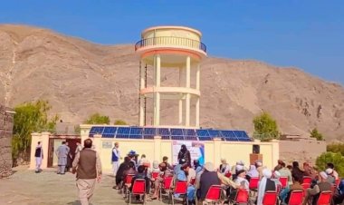 ننګرهار کې ۵،۷۴ میلیونه افغانیو په لګښت د اوبو رسولو شبکه ګټې اخیستنې ته وسپارل سوه.