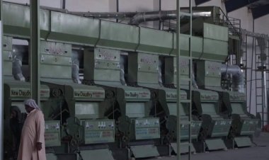 بلخ ولایت کې د پنبې د پروسس یوې فابریکې په کار پیل کړ.