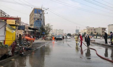 د جلال اباد ښار په صرافۍ مارکيټ  کې چاودنه  سوې ده.