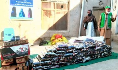 ‏ننګرهار کې ښځينه بنديانو سره د ژمني لباس مرسته وسوه.