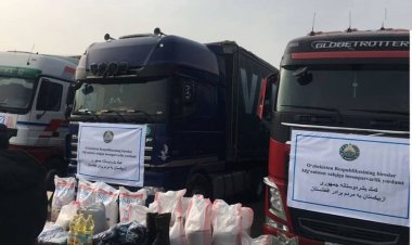 ‏ازبکستان هېواد د بشر پاله مرستو کڅوړه چې خوراکي او غیر خوراکي توکي په کې شامل دي بلخ ته استولې.