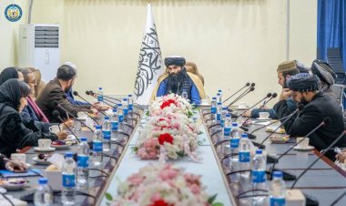 ‏کورنيو چارو سرپرست وزیر د ملګرو ملتونو د مرستیال مارتین ګریفیتس پر مشرۍ له لوړپوړي پلاوي سره وکتل