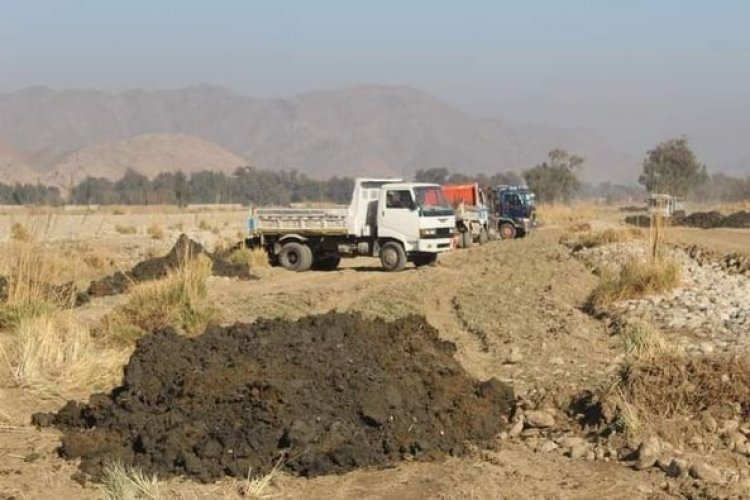 ‏د ننګرهارکې د شاوخوا زر جريبه ویجاړې سوې ځمکې کرنيز فعاليت  پيل سوی دی