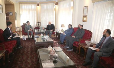 د هېواد پخواني ولسمشر حامد کرزي په کابل کې د جاپان له سفیر تاکاشي اوکادا سره کتلي دي.