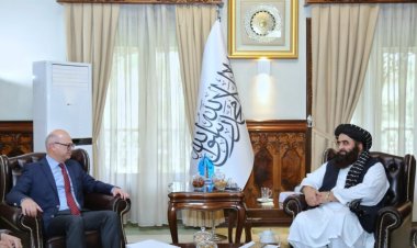 د بهرنیو چارو سرپرست وزیر په کابل کې د ترکیې سفیر  جهاد ارګینای سره لیدلي