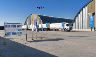 د خوړو نړۍوال پروګرام وایي، چې په ازبکستان کې یې یو لوژستيکي مرکز جوړ کړی، چې له هغې افغانستان ته خوراکي توکي ولېږدول سي.