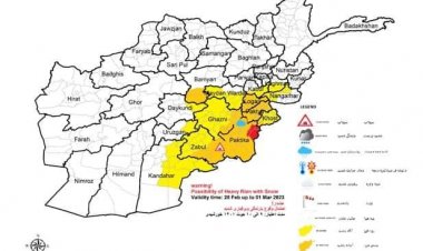 د هوا پيژندنې ادارې د هېواد په يو شمېر ولايتونو کې د تېز باران او واورې ورېدو اټکل کړی دی
