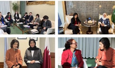 د امریکا ځانګړې استازې رینا امیري د يو شمېر هېوادونو له استازو سره د افغانستان په اړه کتلي