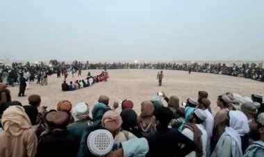 دا دهلمند ولایت مارجې ولسوالۍ کریکټ لوبغالی دي چیري چي دلوی اختر د رارسیدو په مناسبت داختریز جام تر عنوان لاندې دوهم پړاو دکریکټ سیالۍ پیلیږي.