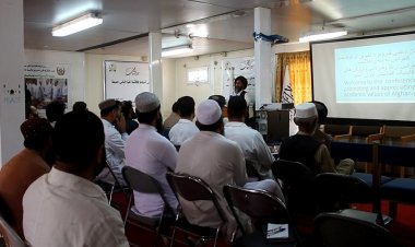 د هلمند ولایت ښوراب سیمه ایز روغتون له لوري د ډاکټر محمد اسماعیل وردګ د نړیوالي طبي جایزي د کټلو په پار ستاین غونډه ترسره سول.