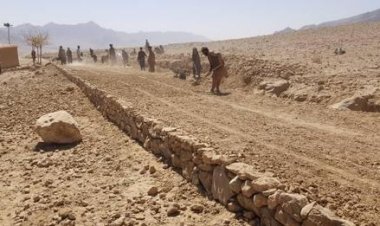 اروزګان کې د څه باندې ۱۳ میلیون افغانیو په لګښت رغنیزې پروژې بشپړې سوي