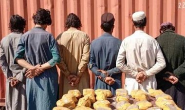 ننګرهار کې د نشهيي توکو قاچاق په تور شپږ کسان نيول سوي