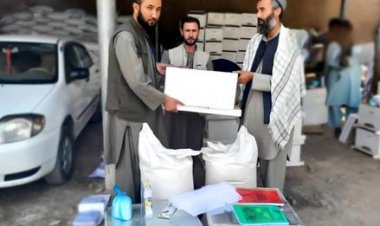 بغلان کي د شاتو مچیو له کاروباریانو سره د اړونده توکو مرسته وسوه